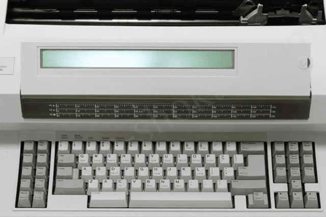 IBM 電子式タイプライター Wheelwriter 3500 キーボード