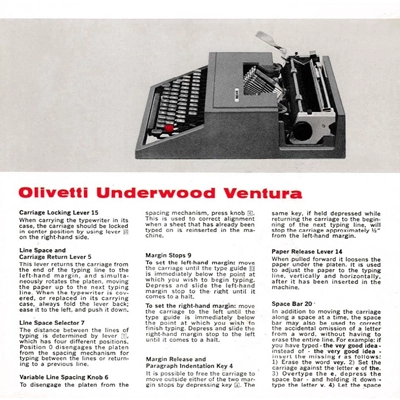 Olivetti Ventura