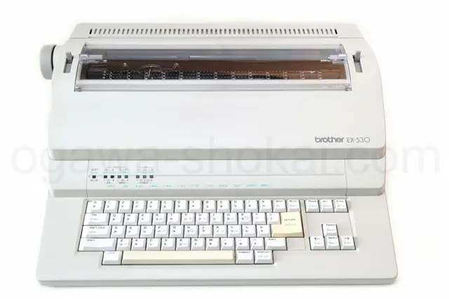 brother 電子式タイプライター EX-530（カナ英文）