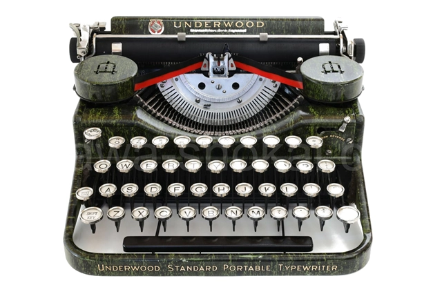 UNDERWOOD Standard Portable タイプライター用ゴム足（前後ゴム足にネジが使われているタイプ）の外観