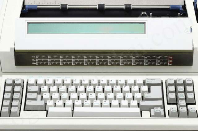 IBM 電子式タイプライター ホイールライター 2500 キーボード
