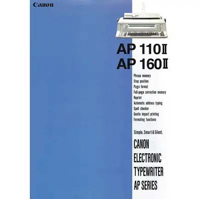 Canon AP110-2,AP160-2