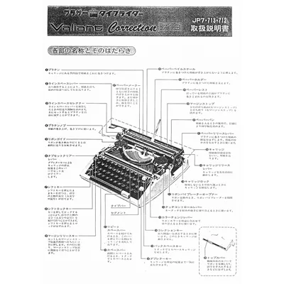 Brother Valiant713(JP7-713,JP7-712)