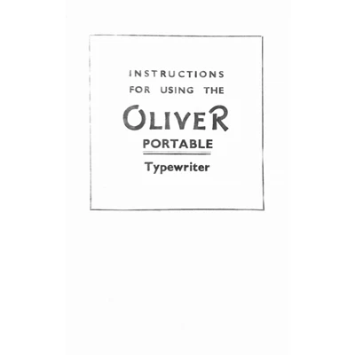 Oliver Portable