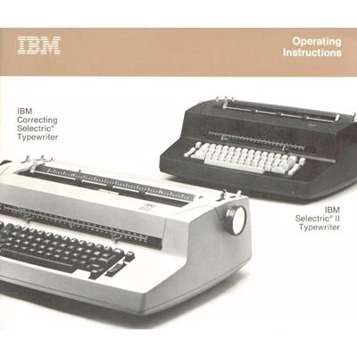 Ibm Selectric2