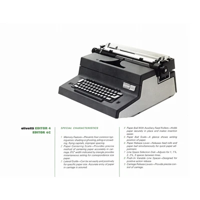 Olivetti Editor4,4c