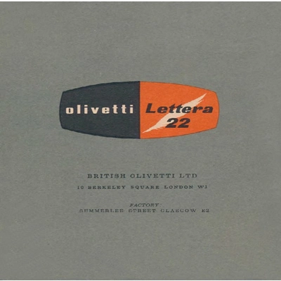 Olivetti Lettera22(1950)