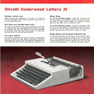 Olivetti Lettera31