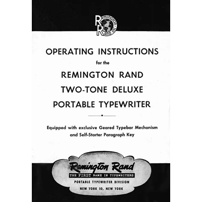 Remington Two-ToneDeluxe(1940)