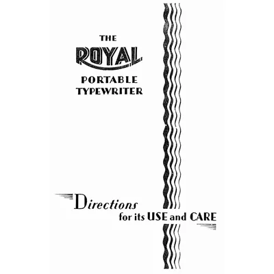 Royal Portable(1930)