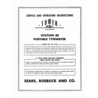 Sears Citation88