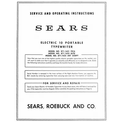 Sears Electric10