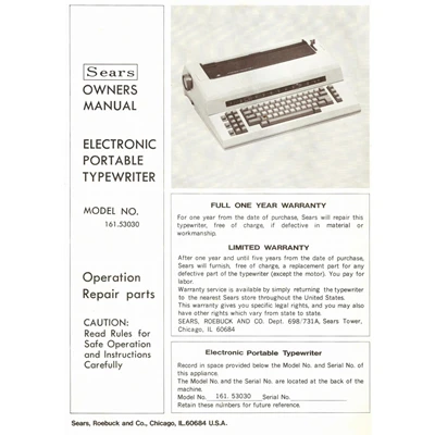 Sears ElectronicCommunicator
