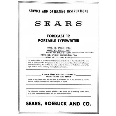 Sears Forecast12