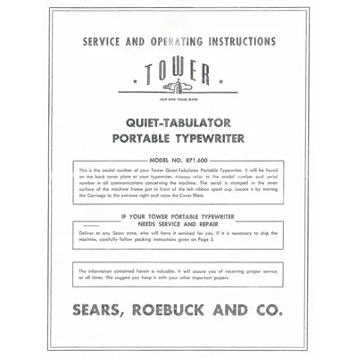 Sears QuietTabulator(1956)