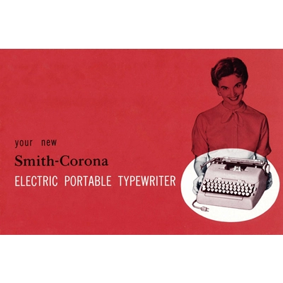 SCM ElectricPortableTypewriter