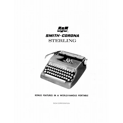 SCM Sterling(1963)