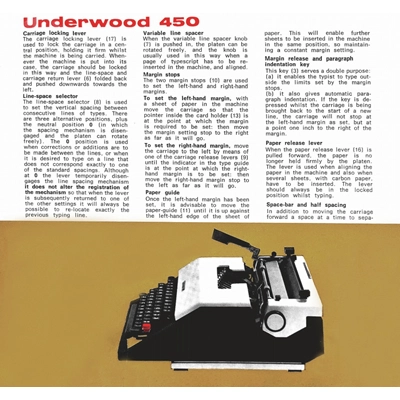 Underwood 450