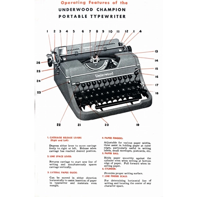 Underwood ChampionUniversal