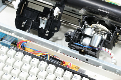 電子式タイプライターの修理