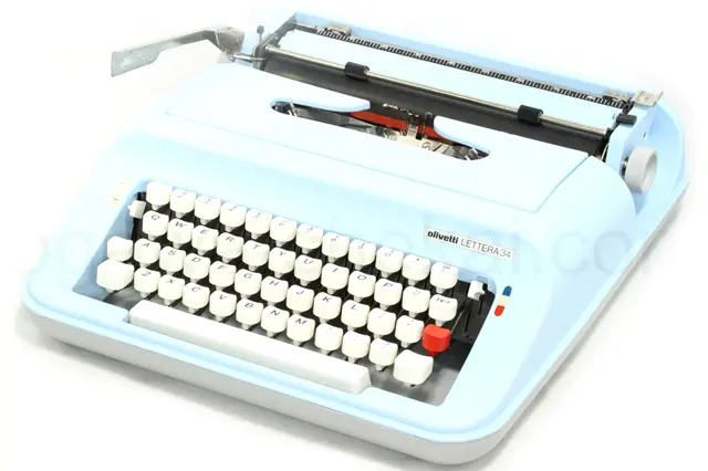 olivetti Lettera 34を全塗装