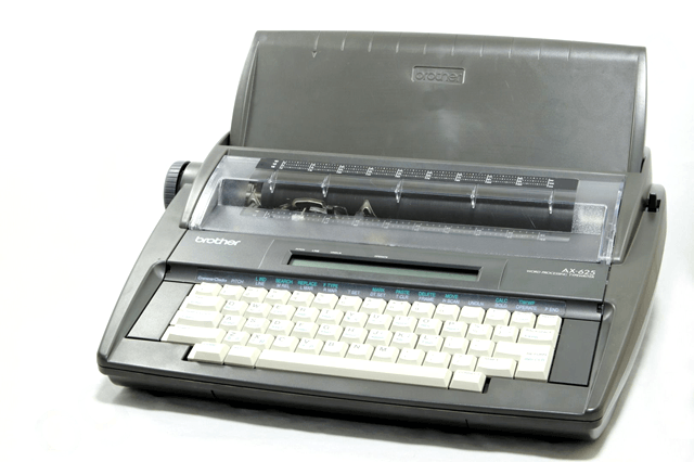電子式中古タイプライター