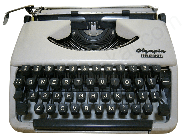 OLYMPIA（オリンピア） SPLENDID 33 中古タイプライター