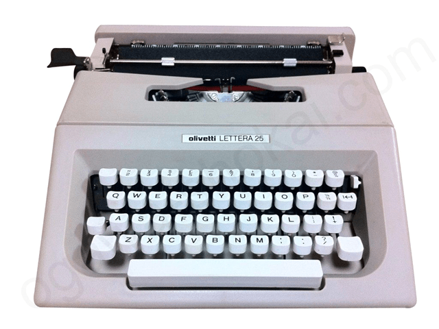 olivetti Lettera 25 中古タイプライター