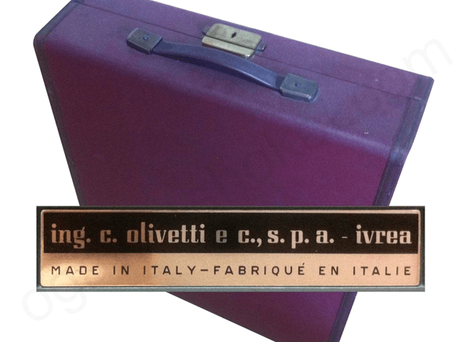 olivetti Studio 44 タイプライターケース