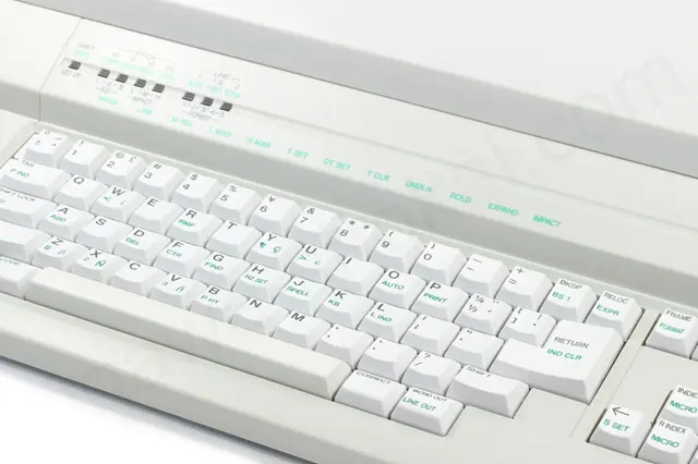 brother EX-530 電子式タイプライター キーボード