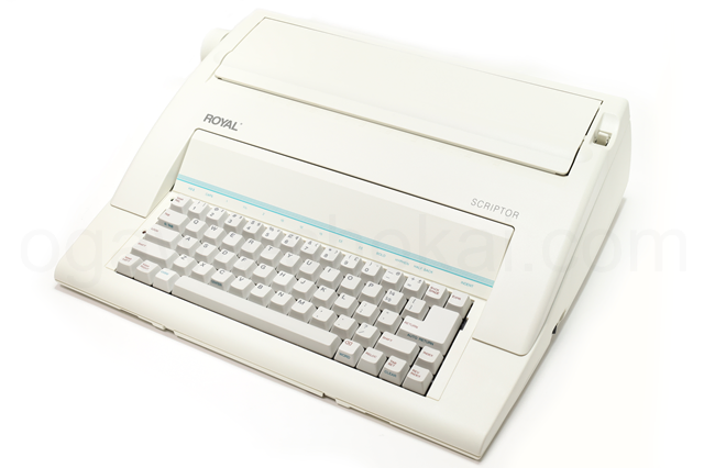 ROYAL SCRIPTOR 中古電子式ポータブルタイプライター