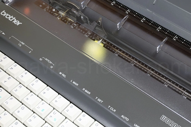 クリアカバーの傷