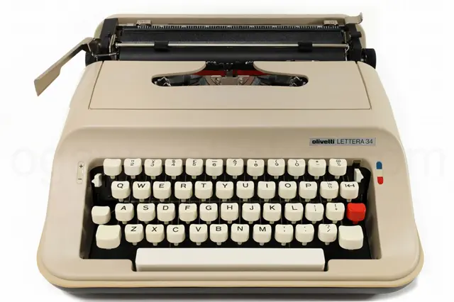 olivetti Lettera 34 中古タイプライター
