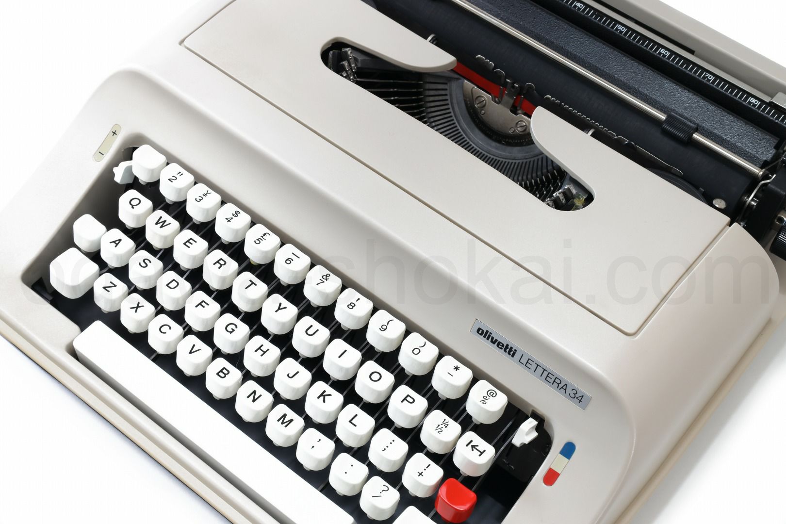 OLIVETTI Lettera 34 タイプライター インクリボン交換済み 訳あり – zakka store towi