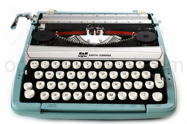 海外でも人気のタイプライターです。