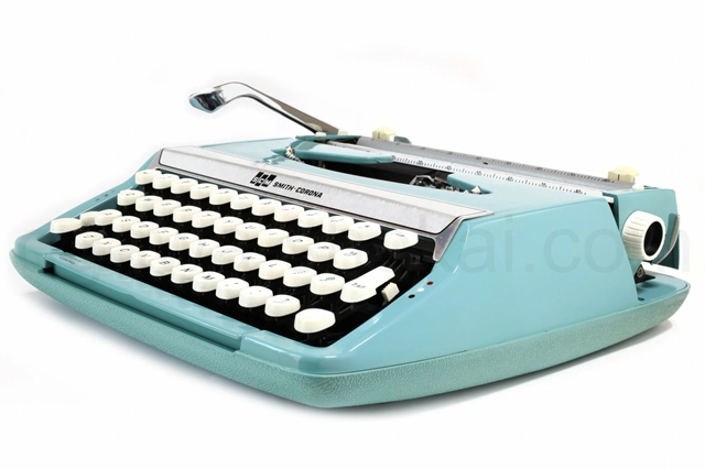 SMITH-CORONA Corsair Deluxe タイプライター オーバーホール済の内部