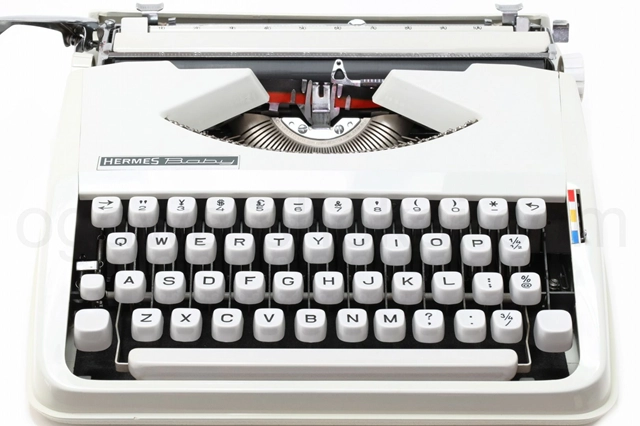HERMES Baby 中古タイプライター｜タイプライター専門店の尾河商会